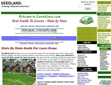 Tablet Screenshot of lawngrass.com